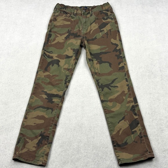 Polo Ralph Lauren Other - Polo Ralph Lauren Sullivan Slim Pants Boys 12 Green Camo Stretch Twill Chinos